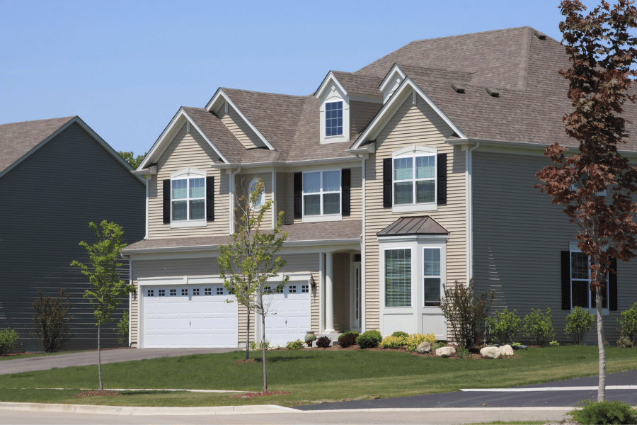 picture of two story home