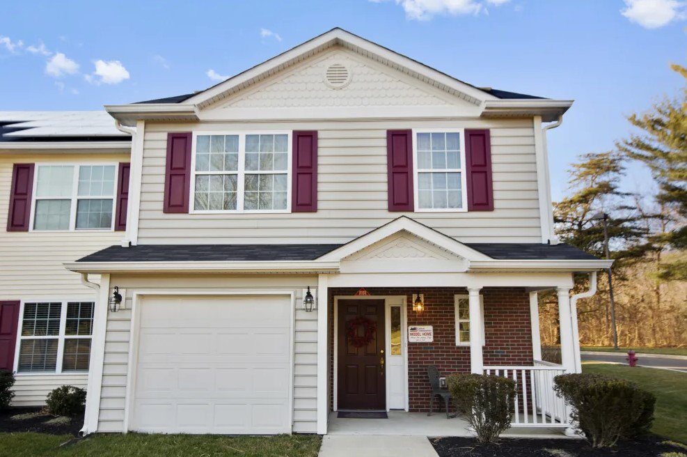 United_Communities Fort Dix two story home with garage